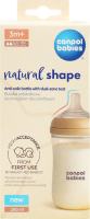 Пляшка Natural Shape з соскою антиколікова 250мл Canpol babies