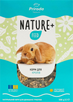 Корм для кролів повнораціонний Nature+ feed Priroda к/у 500г
