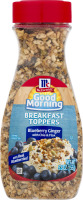 McCormick Good Morning Breakfast Toppers Blueberry Ginger with Chia & Flax