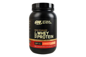 Протеин Клубника-банан Whey Gold Standart ON 907г