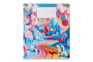 Тетрадь клет.Люкс 11151 Гарнен.Тетр.12л