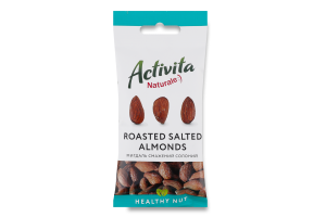 Мигдаль смажений солоний Healthy nut Activita м/у 45г