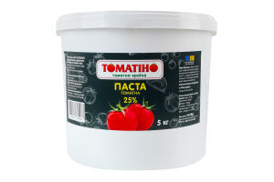 Паста томатная 25% Томатіно ведро 5кг