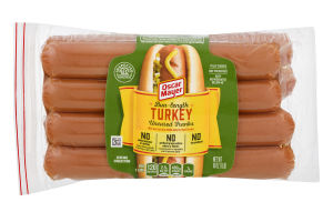 Oscar Mayer Uncured Turkey Franks Bun-Length