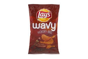 Lay's Wavy Hickory BBQ Potato Chips