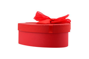 Коробка подарункова Серце червоне 16*14*6см Parus Yang