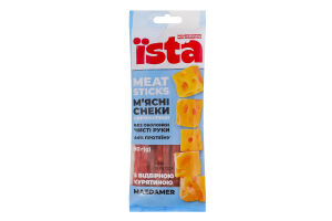 Снеки мясные с сыром Mazdamer Їsta с/к м/у 80г