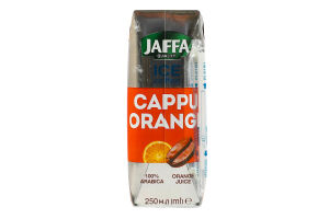 Напиток кофейный с апельсиновым соком ультрапастеризованный Капуоранж Ice coffee Jaffa т/п 250мл