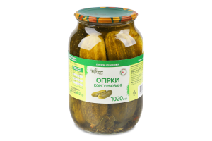 Конс Огірки Українська Зірка 1020 г /СКО