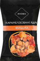 Ядра фундука карамелизированные RIOBA м/у 120г
