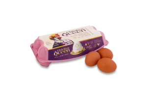 Яйца куриные пищевые столовые C1 Chicken Queen к/у 10шт