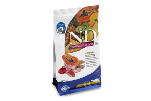 Корм д/стерилізованих котів N&D Tropical Selection низькозерновий з ягням сухий 300г Farmina