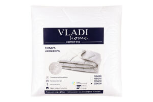 Ковдра синтепон/чохол мікрофібра 200*220см Vladi