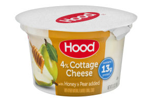 Hood 4% Cottage Cheese With Honey & Pear Added