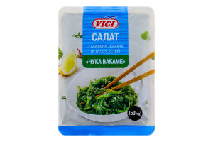 Салат з маринованих водоростей Чука Вакаме Vici м/у 150г