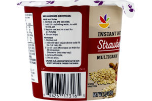 Ahold Instant Oatmeal Multigrain Strawberry Almond