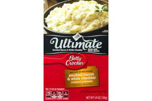 Betty Crocker Ultimate Smoked Bacon & White Cheddar Mashed Potatoes