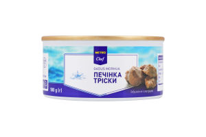 Печень трески METRO Chef ж/б 180г