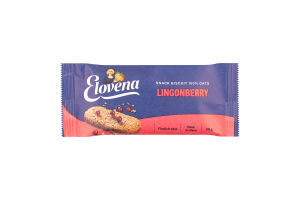 Галети вівсяні Lingonberry Elovena м/у 30г