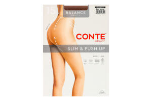 Колготки жіночі Conte elegant Balance 20den 4 bronz