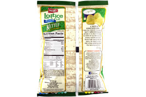 Herr's Kettle Cooked Lattice Cut Potato Chips Ranch Flavored