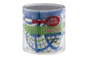 Betty Crocker Party Pack Cupcake Liners Cool In Blue - 100 CT