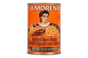 Квасола La Morena Байо з чипотле смажена