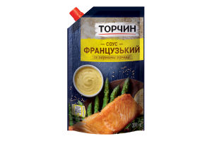 Соус із зернами гірчиці Французький Торчин д/п 200г