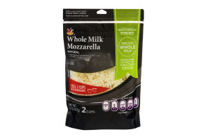 Ahold Whole Milk Mozzarella Traditionally Shredded
