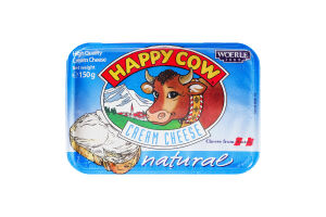 Крем-сыр 70% натуральный Happy Cow п/у 150г