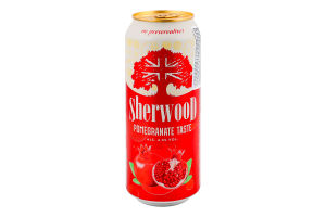 Пиво специальное 0.5л 4.5% Pomegranate Sherwood ж/б
