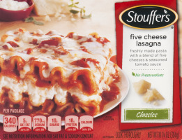 Stouffer's Classics Five Cheese Lasagna