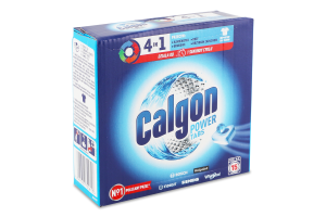 Засіб для захисту пральної машини у таблетках 4в1 Power Calgon 15шт