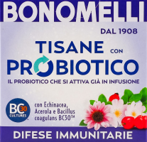Чай Bonomelli Пробіот Д/підтрим/імунітет 12шт И991 (Італ)