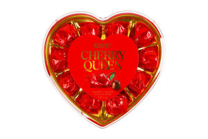 Конфеты шоколадные с заспиртованной вишней Cherry Queen Roshen п/у 122г