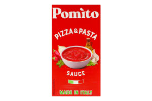 Соус томатный для пиццы и пасты пастеризованный Pomi т/п 500г