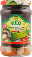Гриби Шиітаке мариновані з овочами 250г твіст/б Rio
