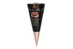 Морозиво зі смаком лісового горіха та з ароматом ванілі у вафельному ріжку Buen dia Monaco Three bears м/у 100г