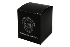 Свеча соевая 200мл Bourbon&Caramel Light House 1шт