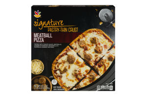 Ahold Signature Pastry-Thin Crust Pizza Meatball