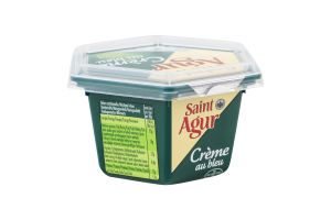 Крем-сыр плавленый на основе сыра с синей плесенью Saint Agur ст 150г
