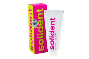 Паста зубна щоденна відбілювальна Персик-м'ята Solident 25мл
