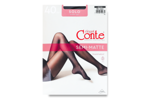 Колготки женские Conte elegant Solo 40den 4 nero