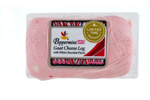 Ahold Goat Cheese Log Peppermint
