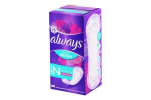 Прокладки щоденні Дейлі Фреш нормал ароматизовані 30шт Олвейс