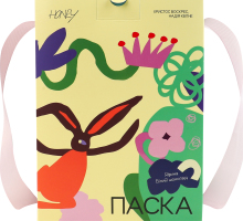 Паска з яфиною і білим шоколадом Honey к/у 500г