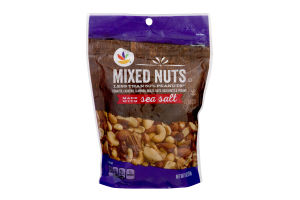 Ahold Mixed Nuts Less Than 50% Peanuts made with Sea Salt