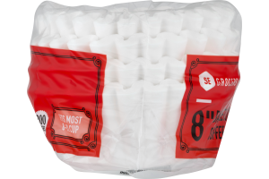 SE Grocers 8 " Basket Style Coffee Filters - 200 CT