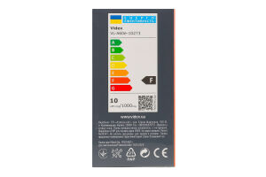 Набір Лампа ЛЕД A60Е 10W E27 3000K 220V+Елемент живлення АА LR6 2шт Відекс