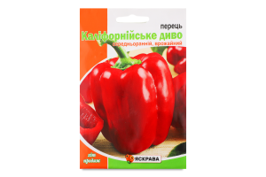 Насіння Перець Каліфорнійське диво 2г Яскрава